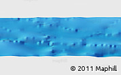 Shaded Relief Panoramic Map of the area around 29° 16' 6" N, 38° 10' 29" W