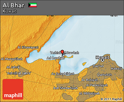 Political Map of Al Bhar