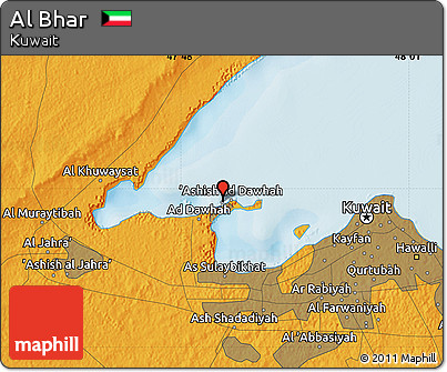 Political Map of Al Bhar