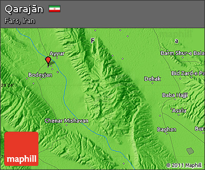 Political Map of Qarajān