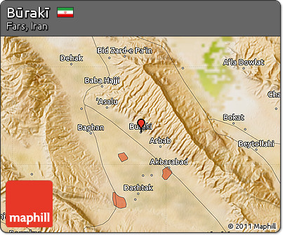 Satellite Map of Būrakī
