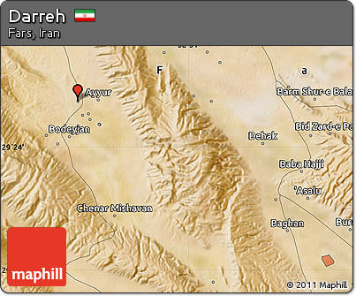 Satellite Map of Darreh