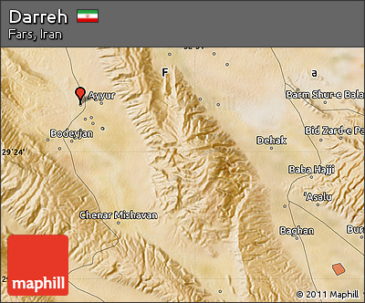 Satellite Map of Darreh
