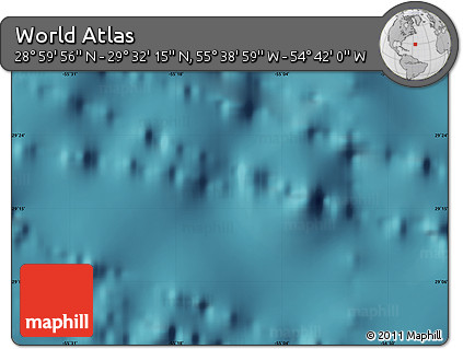Satellite Map of the Area around 29° 16' 6" N, 55° 10' 29" W