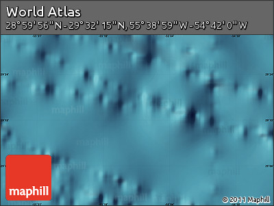Satellite Map of the Area around 29° 16' 6" N, 55° 10' 29" W