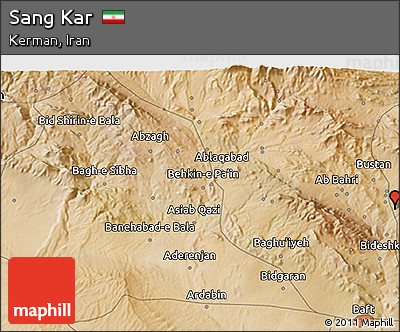 Satellite 3D Map of Sang Kar