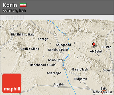 Shaded Relief 3D Map of Korīn