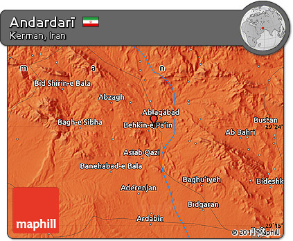 Political Map of Andardarī