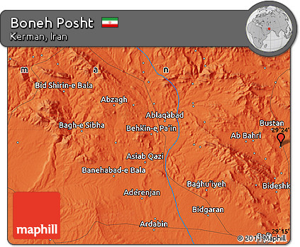 Political Map of Boneh Posht