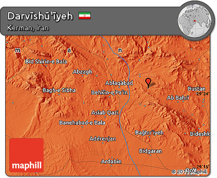 Political Map of Darvīshū'īyeh