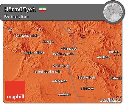 Political Map of Hārmū'īyeh