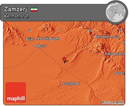 Political Map of Zamzerj