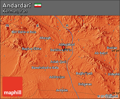 Political Map of Andardarī