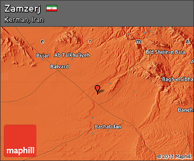 Political Map of Zamzerj