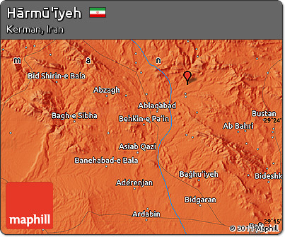 Political Map of Hārmū'īyeh