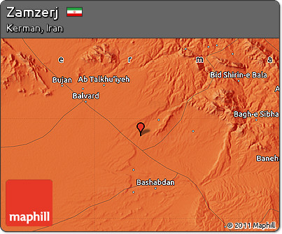 Political Map of Zamzerj