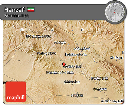 Satellite Map of Hanzāf