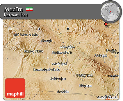 Satellite Map of Madīm