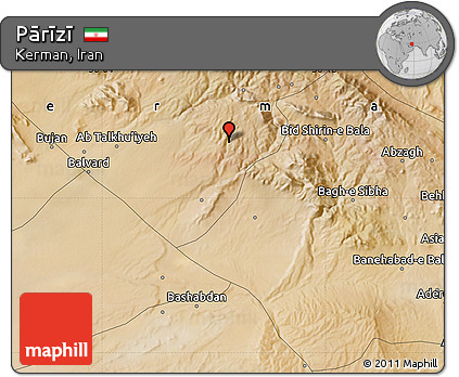 Satellite Map of Pārīzī