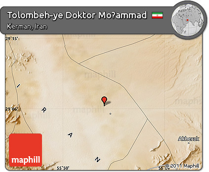 Satellite Map of Tolombeh-ye Doktor Moḩammad