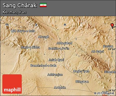 Satellite Map of Sang Chārak