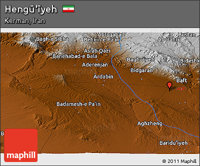Physical Panoramic Map of Hengū'īyeh