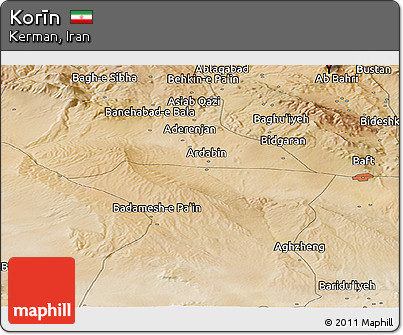 Satellite Panoramic Map of Korīn