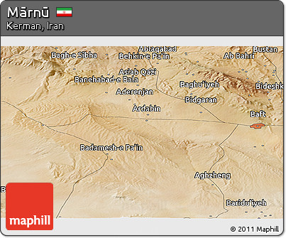 Satellite Panoramic Map of Mārnū