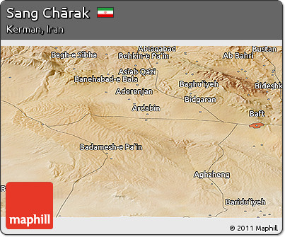 Satellite Panoramic Map of Sang Chārak