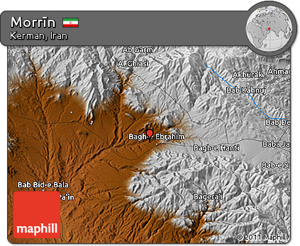 Physical 3D Map of Morrīn