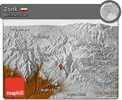Physical 3D Map of Zonk