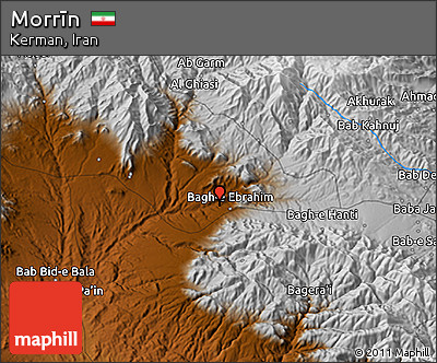 Physical 3D Map of Morrīn