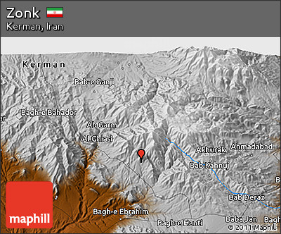 Physical 3D Map of Zonk