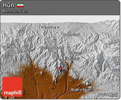 Physical 3D Map of Hūn