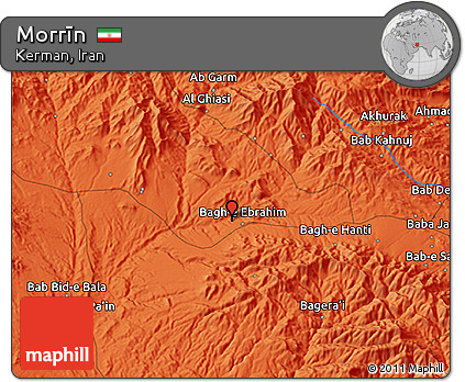 Political 3D Map of Morrīn
