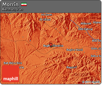 Political 3D Map of Morrīn
