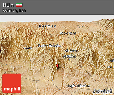 Satellite 3D Map of Hūn
