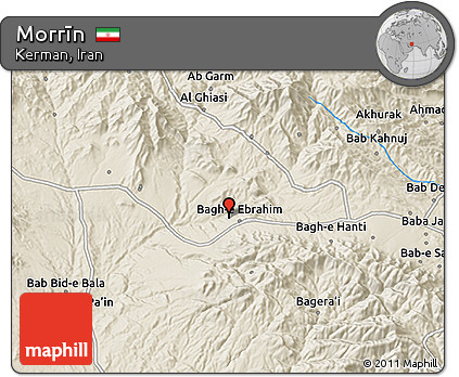 Shaded Relief 3D Map of Morrīn