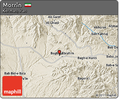 Shaded Relief 3D Map of Morrīn