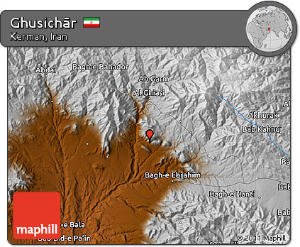 Physical Map of Ghusichār