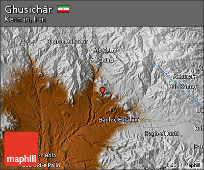Physical Map of Ghusichār