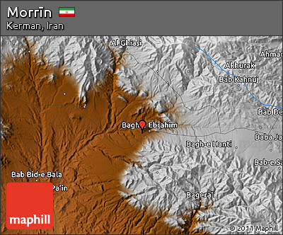 Physical Map of Morrīn
