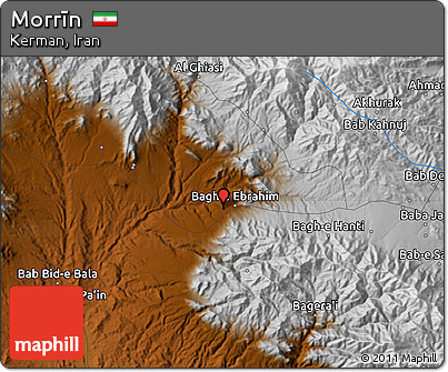 Physical Map of Morrīn