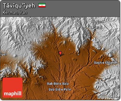 Physical Map of Ţāvīqu'īyeh