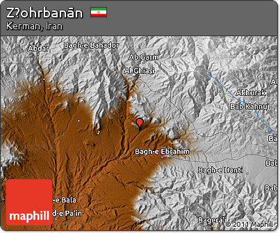 Physical Map of Z̧ohrbanān