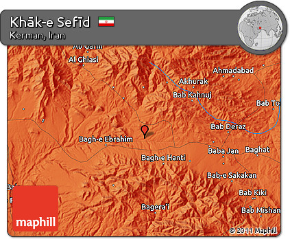 Political Map of Khāk-e Sefīd