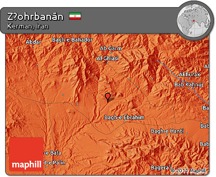 Political Map of Z̧ohrbanān