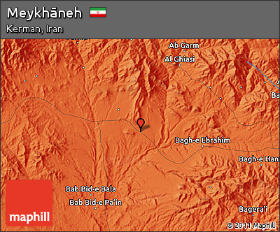 Political Map of Meykhāneh