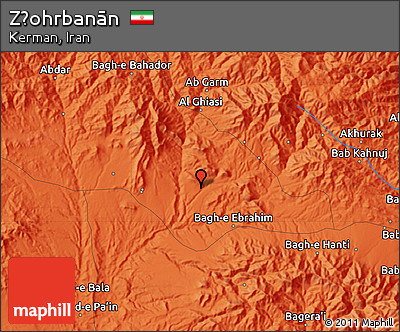 Political Map of Z̧ohrbanān