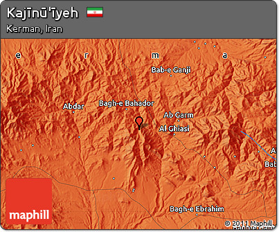 Political Map of Kajīnū'īyeh